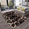 Tiger Stripe Leopard Print Carpet Nordic Household Living Room Washable Non Slip Rug Bedroom Bedside Carpet Large-area Floor Mat