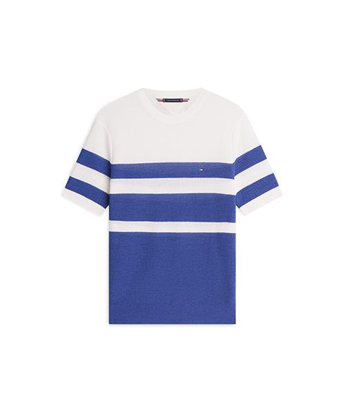 TOMMY HILFIGER Color Blocking Summer Sweater (T12G1Kpo270Mt2Dvw)