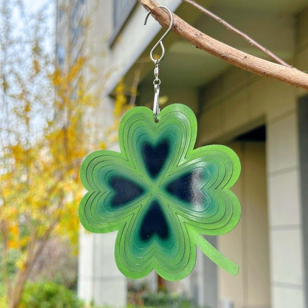 Butterfly Rotating Pendant 3D Wind Spinner Vintage Mandala Wind Chime  Garden Decoration