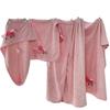 Soft Coral Fleece Cat Towel Set: Hair Drying Cap, Bath Towel, Wrap-around Skirt