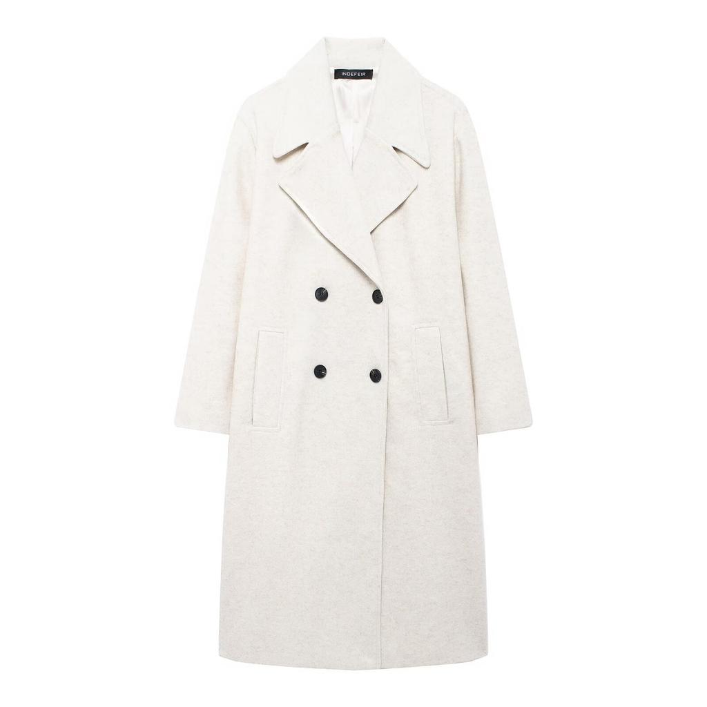 Autumn Women's Fashion Solid Color Soft Loose Coat Jacket