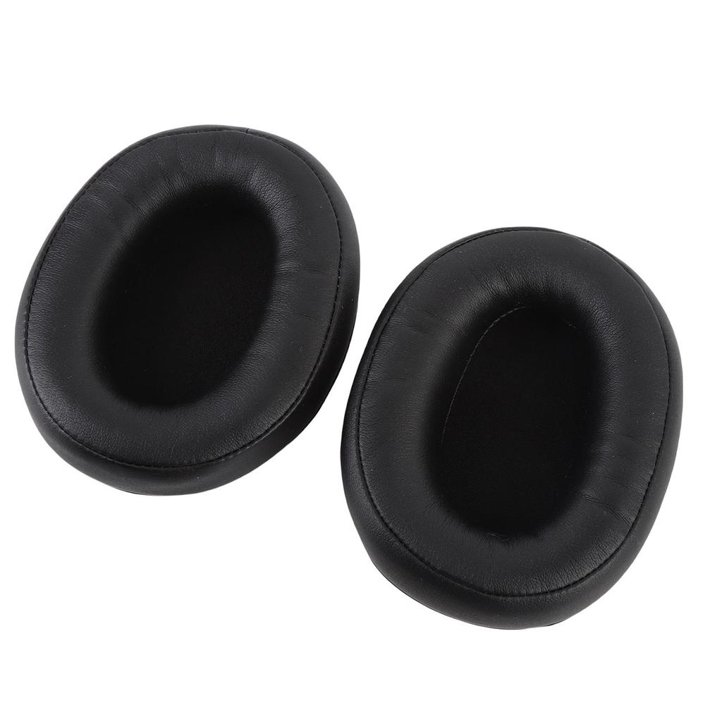 2 Pcs Headphone Ear Pads Comfortable Sound Insulation Protein Leather Headset Ear Cushions for ATH-M50X M40X M30X M50