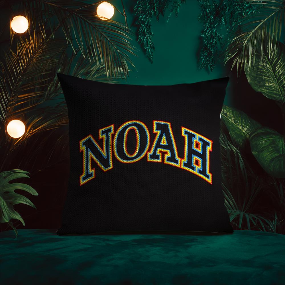 

Fashionable Traditional Design StyleNOAH Cushion Cover Silky elegant Comfort Sofa Bed Invisible zipper Beach pillowcase 30x30 cm
