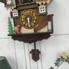 Vintage Black Forest Cuckoo Clock for Home Room Decorative Handcrafted Wooden Wall Clock Cuccu Watch Nordic Decor