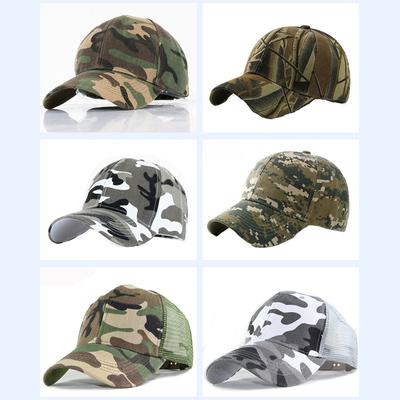 Mannen Baseball Caps Leger Tactische Camouflage Cap Outdoor Jungle Jacht Snapback Hoed Voor Vrouwen Bone Vader