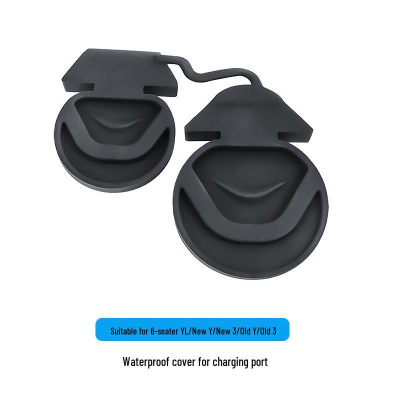 

Силиконовая защитная крышка для зарядного порта Tesla - Водонепроницаемая и пыленепроницаемая для Model Y, 3, YL