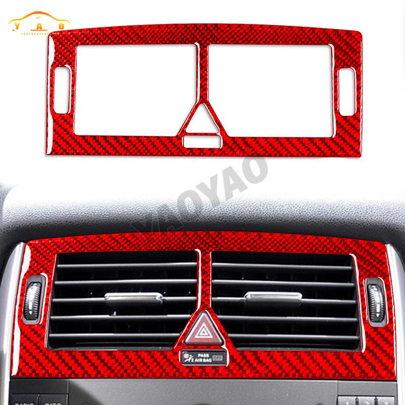 Fibra di Carbonio Per Mercedes Benz Classe B W245 2005-2011 Pannello Copri Bocchetta Aria Condizionata Adesivo Accessori Auto