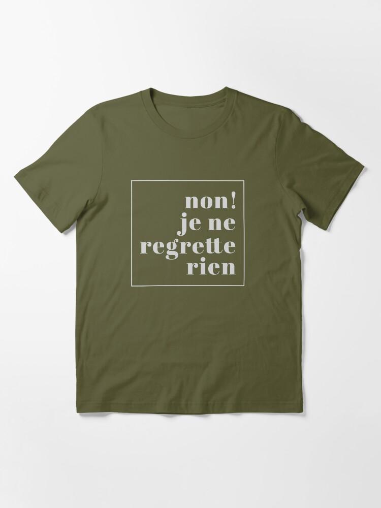 Édith Piaf Non, je ne regrette rien Essential T-Shirt