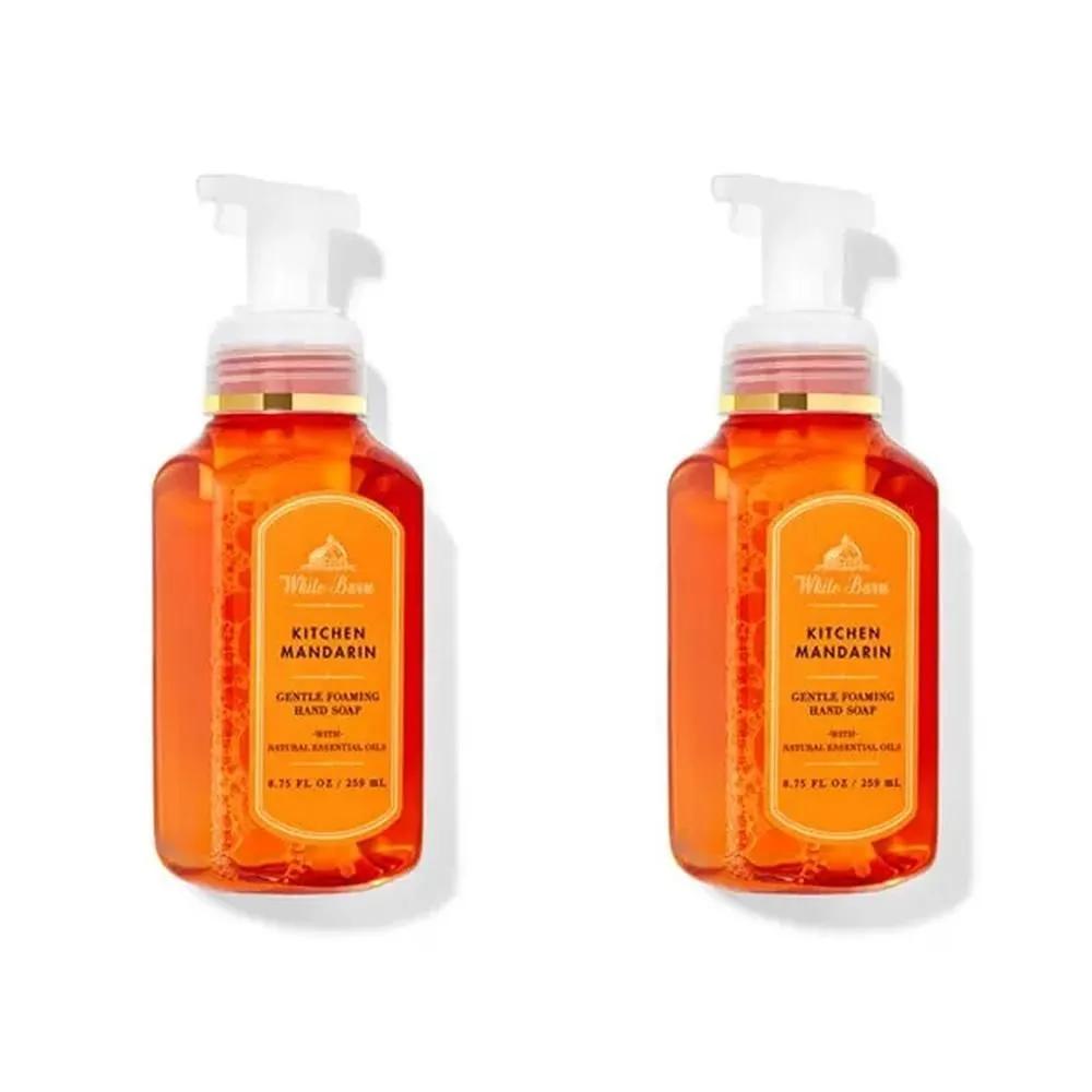 BBW Bath & Body Works 259 мл 2 шт. KITCHEN MANDARIN Мягкое пенящееся мыло для рук