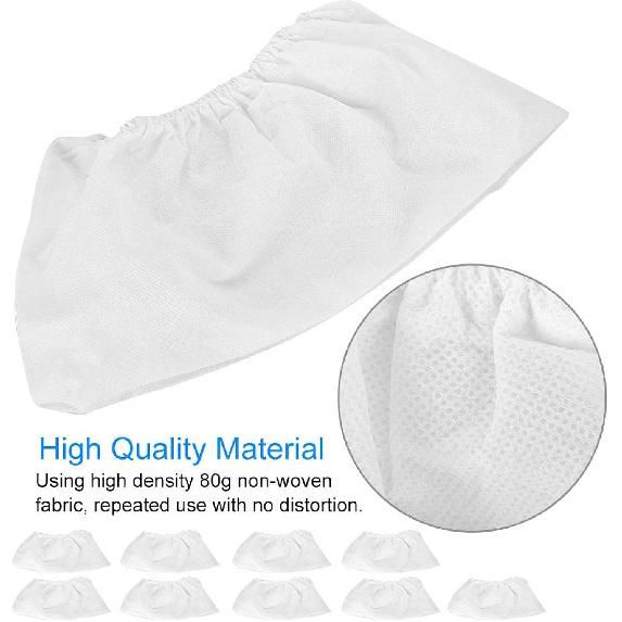 10PCS Nail Dust Collector Bag, Nail Art Dust Suction Collector 2 Types Non-woven Nail Dust Collector Bag Dirt Suction Machine Vacuum Cleaning Tool