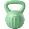 Kettlebell Kugelhantel 6 Kg Weight Dumbbell Filled With Sand For Beginners Home Strength Training 21 X 21 X 27 Cm Green