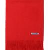 BASEMOMENT 100% Wool Muffler Red
