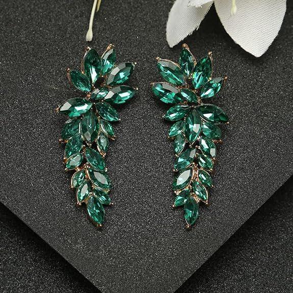 Fashion Jewellery Earings Drop and Dangler Ear Rings Crystal Earrings for Girls and Women