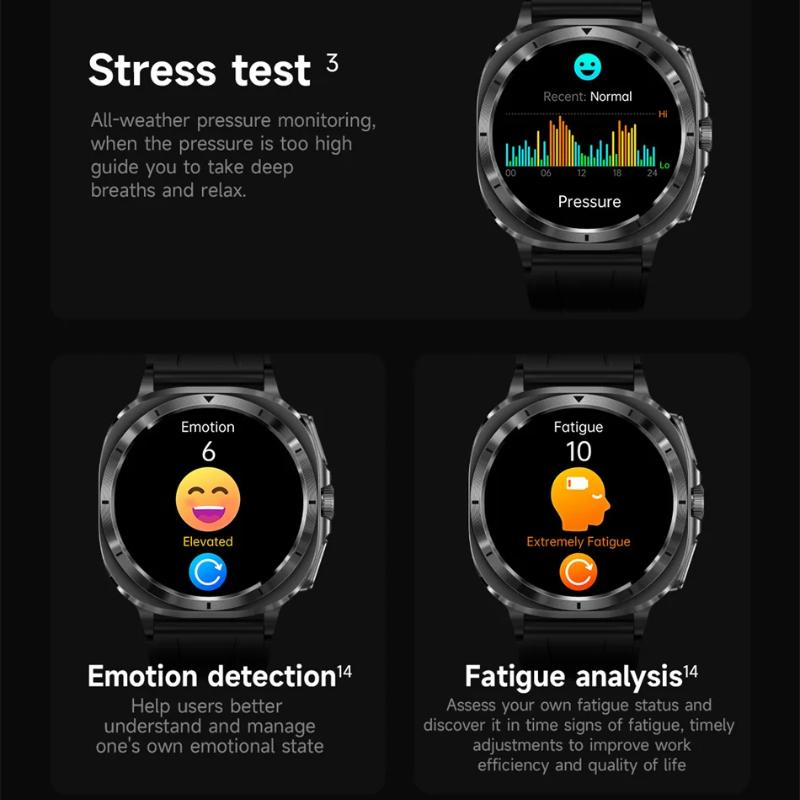 2025 New Watch 7 Blood Lipids Uric Acid Pressure Blood Oxygen Body Analysis Smart Watch ECG+PPG Clock Health Smartwatch for Men