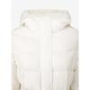 CC collect. Women S Fox Fur Belted Half Lightweight Down Cr c254pSg186