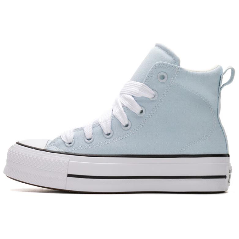 Converse Chuck Taylor All Star Comfortable Versatile Trendy High-Top Canvas Shoes Women Sneakers Blue A10452C