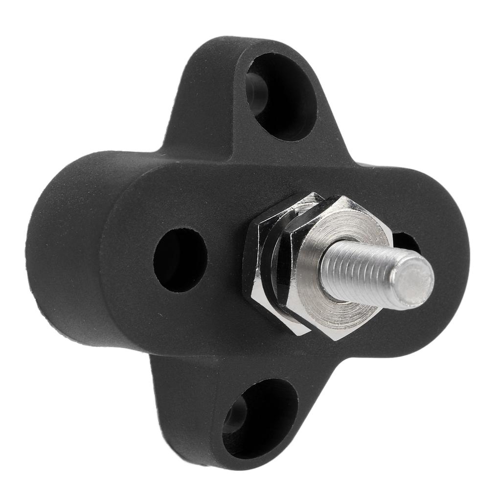 DC 48V M6 Heavy Duty Battery Power Distribution Terminal Block Junction Post for Car Marine Trailer RV BoatBlack