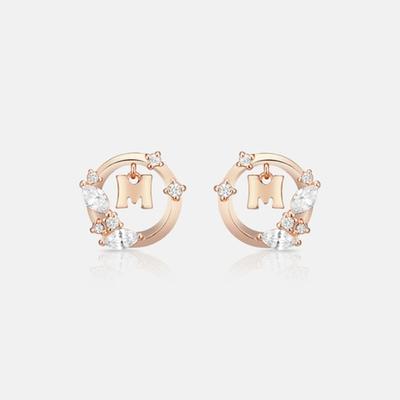 METROCITY JEWELRY M Basic Rose Earrings A233BE9047RPA
