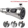 1PCKitchen Pull Out Faucet Sprayer Nozzle Sprayer ABS Durable Water Saving Shower Spray Head Bathroom Basin Sink Tap Replacement