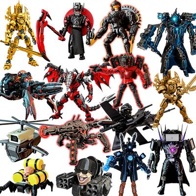 2026 3D Printed Skibidi Toileted Titan Speakerman Cameraman Tvman Mini Figure AnimeDIY Model Toys For Birthday Xmas Gifts Home