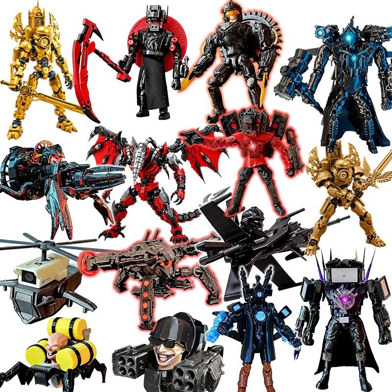 2026 3D Printed Skibidi Toileted Titan Speakerman Cameraman Tvman Mini Figure AnimeDIY Model Toys For Birthday Xmas Gifts Home