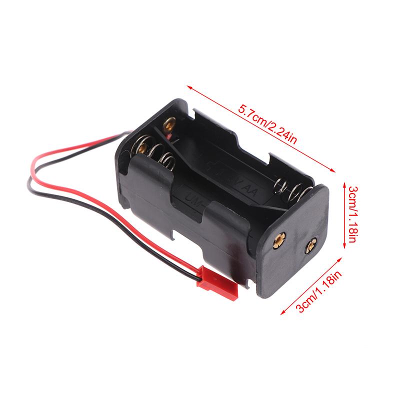 1/10 1/8 Rc On/Off Switch Jst Connector 6V Receiver Box Rc Light Battery Box For Rc Fs Jlb Hsp Car Airplanes Boat
