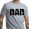 Dad Guns T-Shirt for Men Short Sleeve Tes Father's Day Gift Gun Lover Graphic Tops Harajuku Streetwear Oversized Male Clothing