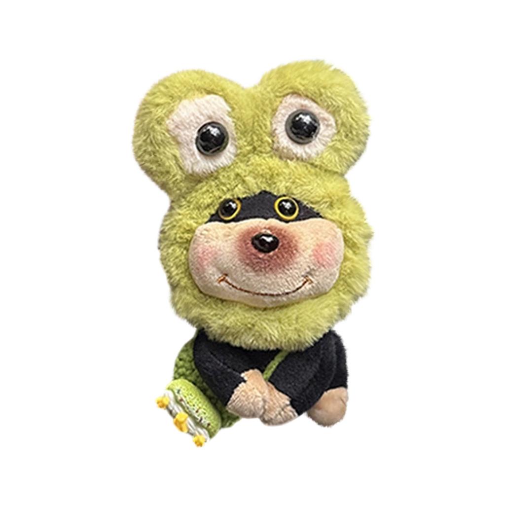 Cartoon Animal Keychain, Couple Cartoon Animal Doll Pendant, Bag Animal Pendant, Car Keychain Animal Pendant