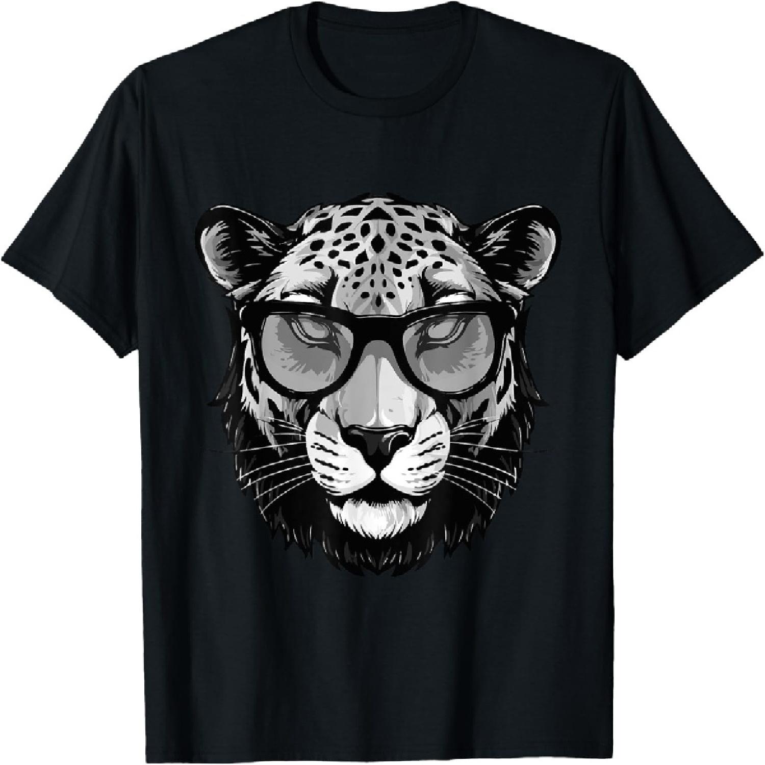 

Cheetah Head Funny Animal Pop Art Portrait T-Shirt XXXXXL різнокольоровий