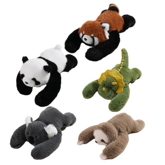 30/45/60CM Weighted Plush Animal Toy Stuffed Panda Dinosaur Sloth Koala Plushie Anxiety Relief Sleep Aid Soft Huggable Pillow