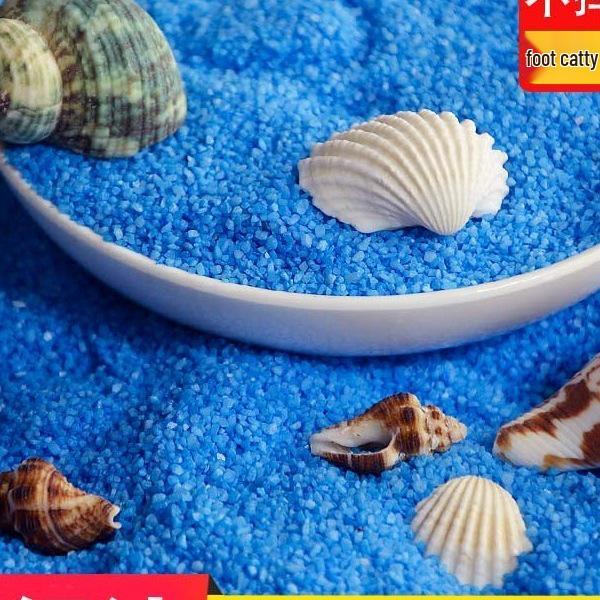 Sky Blue Fine Quartz Sand for DIY Micro Landscapes