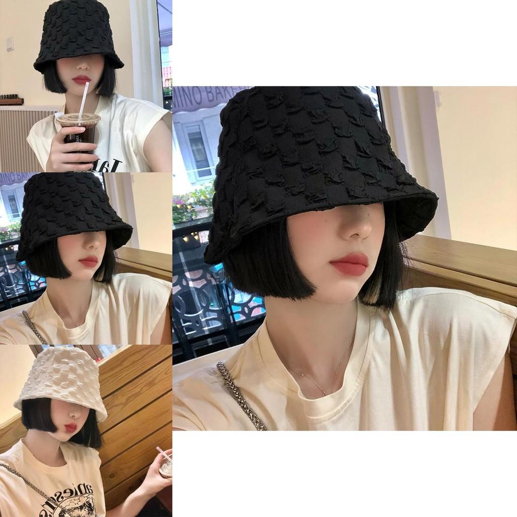 Trendy Japanese Style Sunshade Bucket Hat Womens Summer Uv Protection Cap
