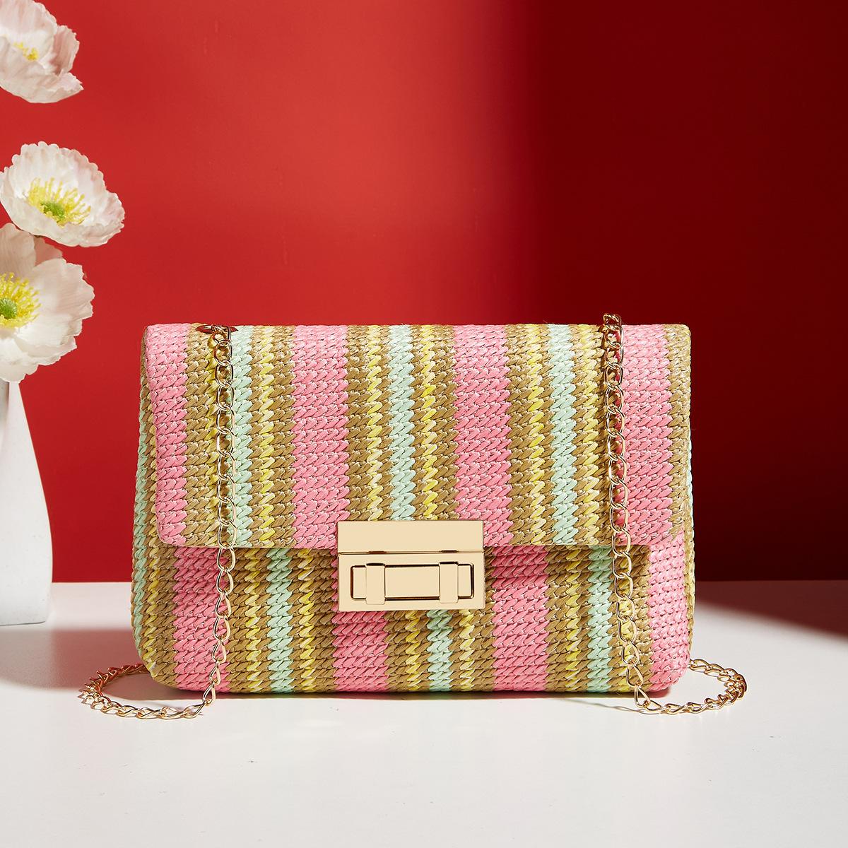 MARKET-1 Crossbody Tas voor Dames Kettingband Banket Stijlvol Accessoire Schoudertas voor Dag- tot Avondoutfits