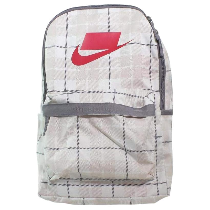 Nike Heritage 25L 2.0 AOP Fashion Versatile Classic Backpack Unisex Backpack White BA5880-030 White
