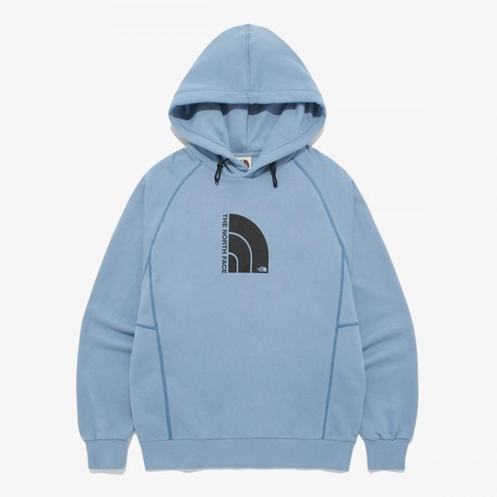 The North Face Hooded Pullover Dome Logo Powder Blue POWDER BLUE/105