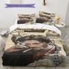 Arthur Morgan Poster Bedding Quilt Set Quilt Cover Pillowcase Home Decoration Birthday Gift (1 * Duvet Cover + 2 * Pillowcase, Without Core)