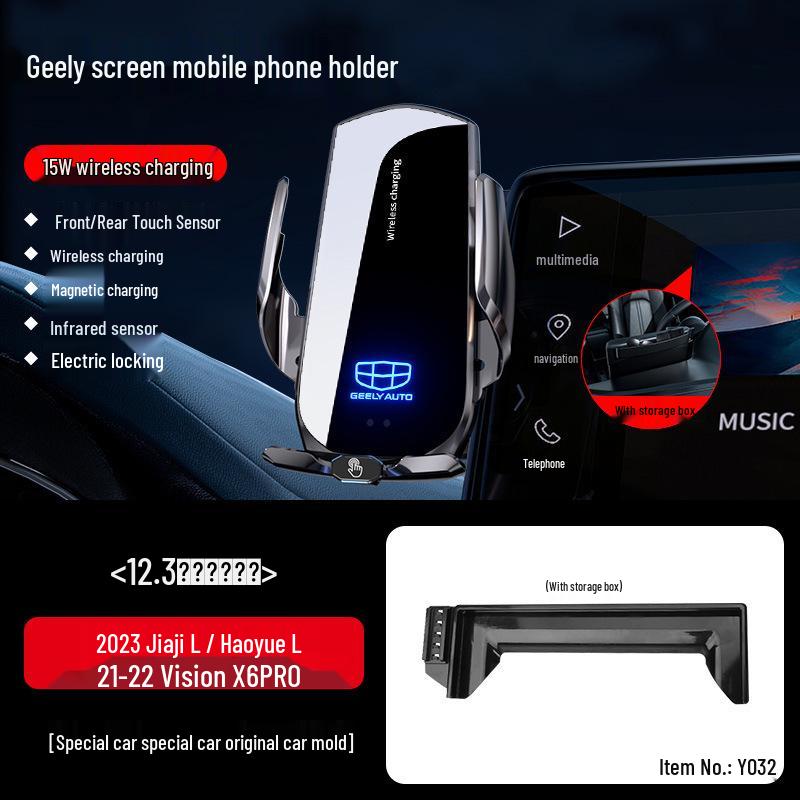 Car Phone Holder for Geely Boyue L, Emgrand S, Xingrui Panda, MINI