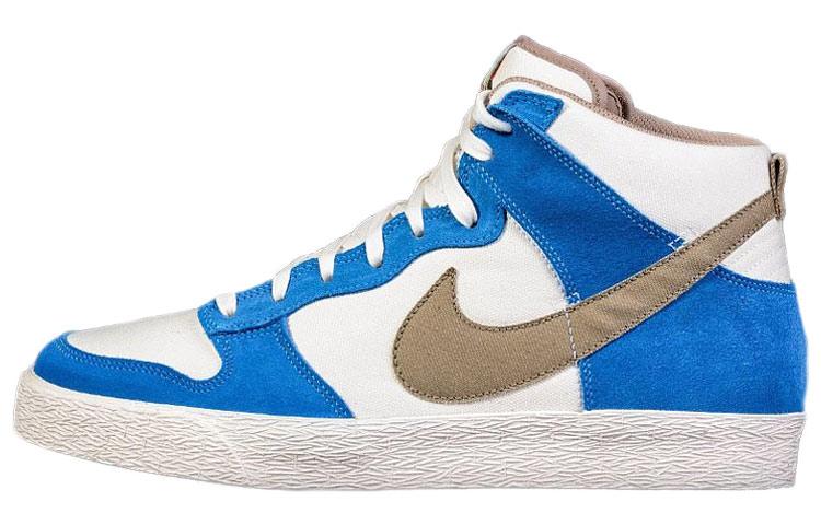 

Nike Dunk High Blue Brown White 476627-105 36.5