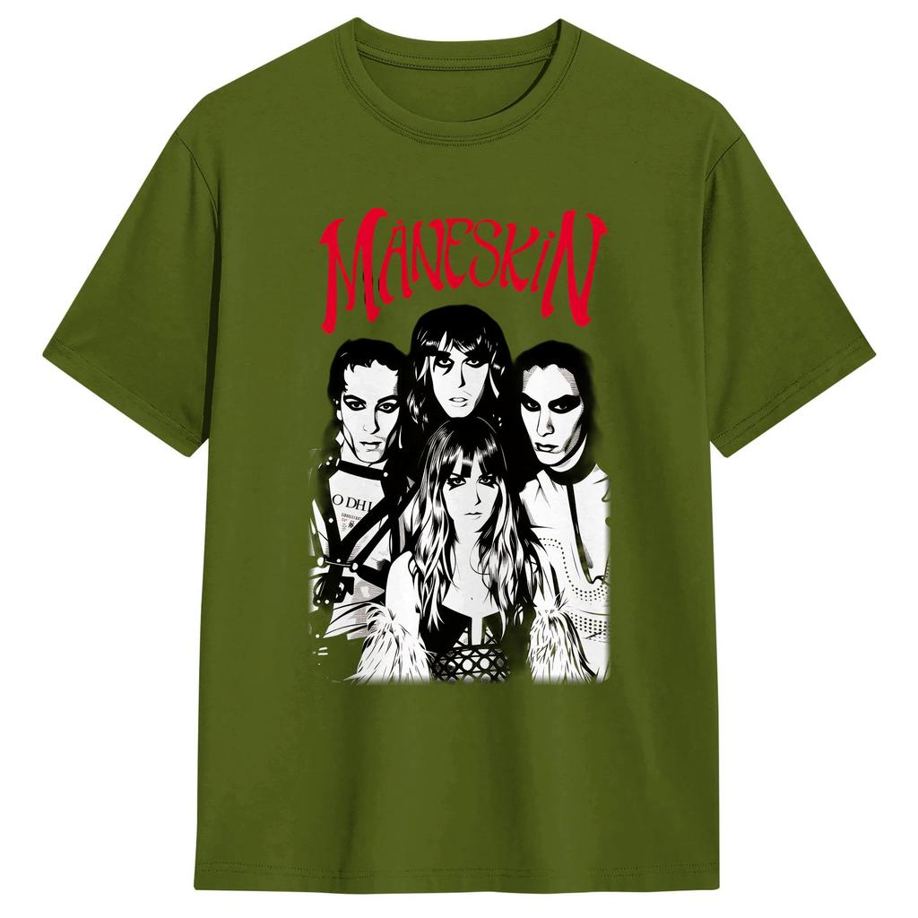 Unisexeskin Band World Tour TShirt Summer Fashion TShirts Cotton ONeck Plus Size 5XL Top Tees Short Sleeve Vintage Tops
