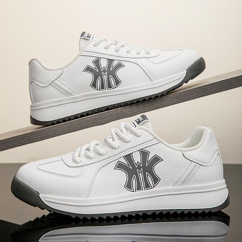 Letter printing light luxury dad shoes men's retro style Forrest Gump shoes spring new full leather casual shoes sports run