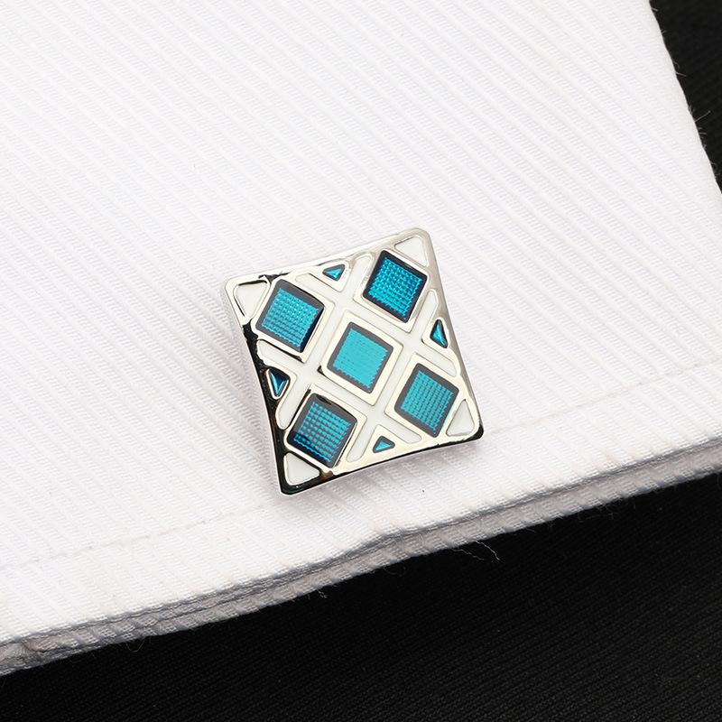 French Shirt Business Cufflinks Crystal Cuff Nails Men'S High-End Shirt Buckles Cuff Buckles Men'S And Women'S Gift Boxes