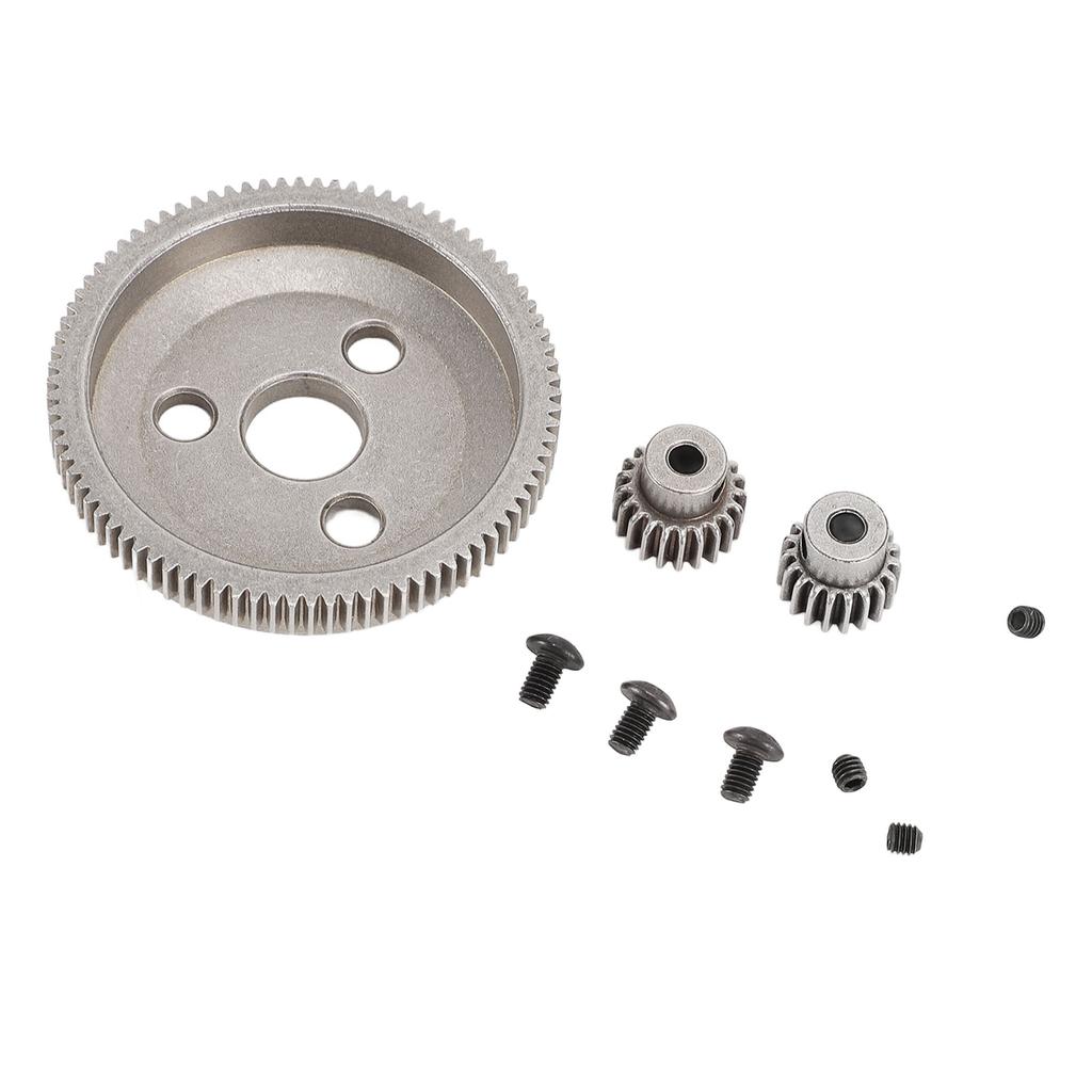 86T Spur Gear With 19T 21T Pinion Gear Replace 4686 48P Hardened Steel Spur Gear for Slash 110 2WD