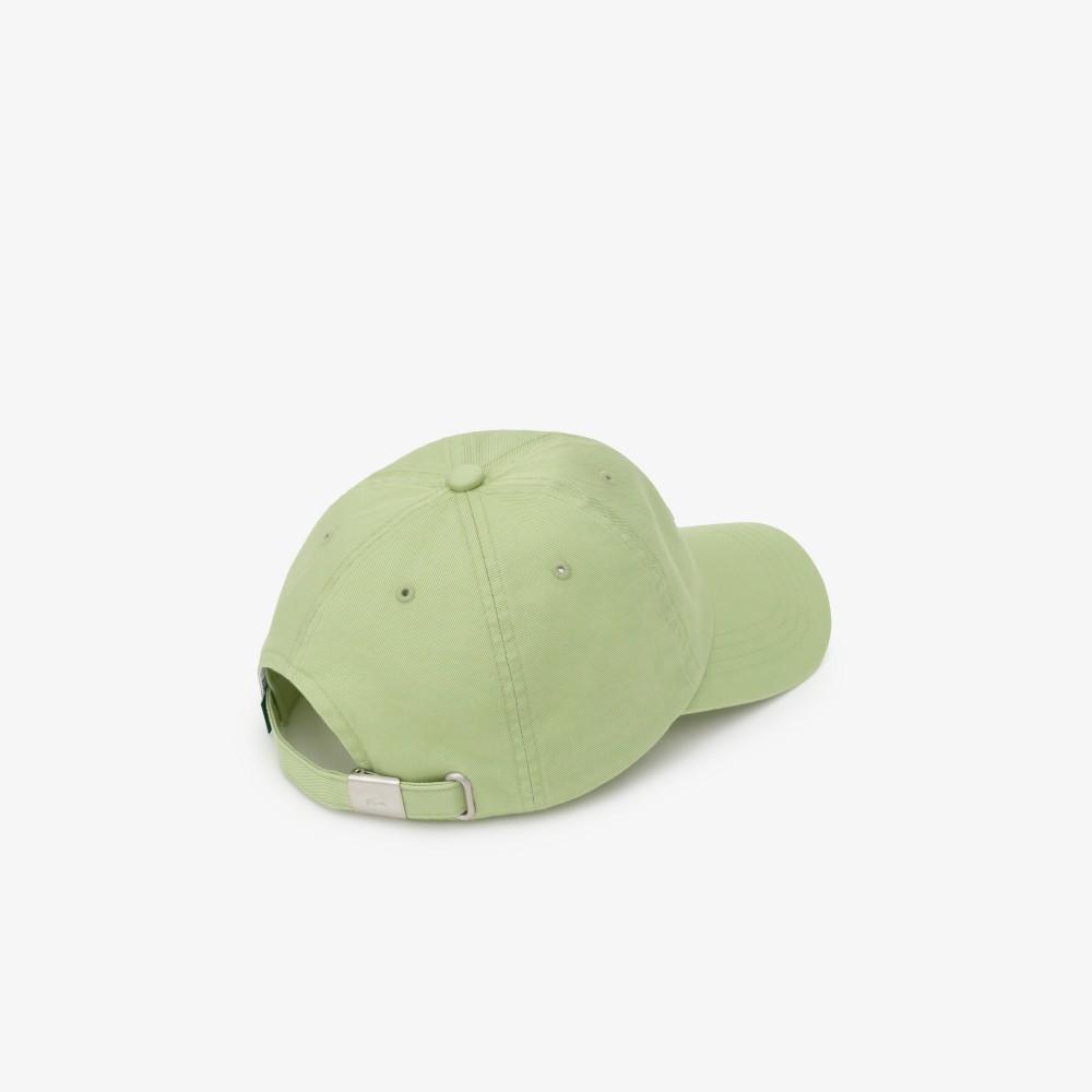 Lacoste Unisex Washed Basic Color Croc Ball Cap RK209E-56GUYB