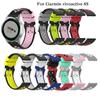 New Soft Silicone Breathable Watchband Strap for Garmin Vivoactive 4s Smart Watch Bracelet 18mm Wrist Band Outdoor Sport Correa