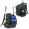 DSLEAF Baseball Backpack, Holds 4 Bats, Includes Shoe Storage