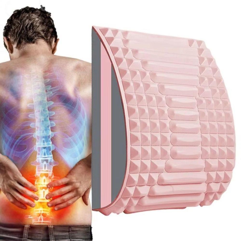 EVA Cervical Memory Pillow TPE Lumbar Support Spine Board New Lumbar Back Massager  Unisex
