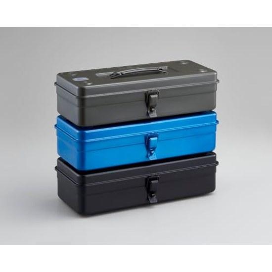 Toyo Steel Trunk-Type Tool Box T-350 Width approximately 37cm Depth 16cm Height 10cm Made Japan Storage Stackable