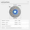 Sintered Stone Diamond Angle Grinder Blade for Precision Tile Cutting & Polishing