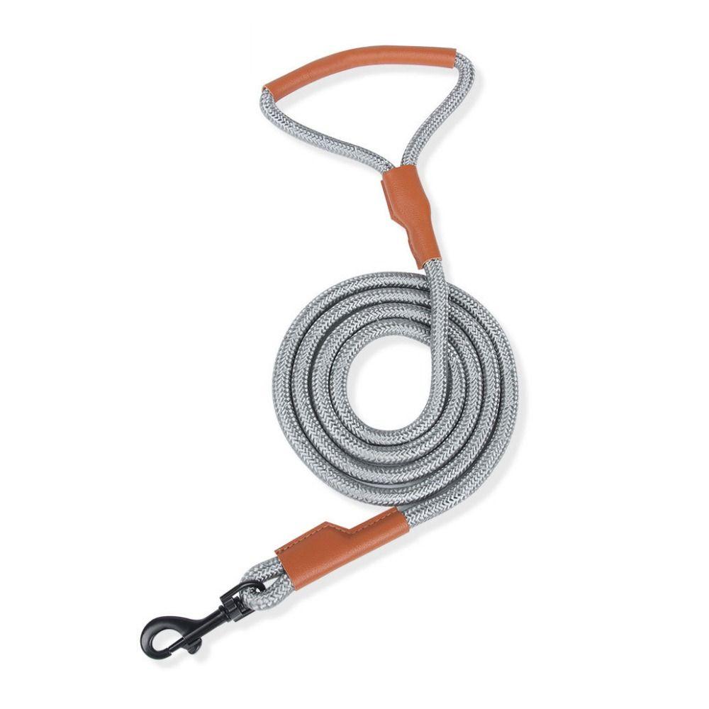 

Нейлоновый жилет для собак, регулируемый поводок для собак, светоотражающий нагрудный ремень для дрессировки щенков one size-grey leash