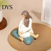 Elegant Home Office Decor Faceless Mother And Child Figurine, Heartwarming Resin Statue, Modern Statue Minimalist Sculpture for Living Room